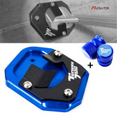 Pre Yamaha Tenere 700 2019 2020 2021 2022 Príslušenstvo pre motocykle CNC stojan na predĺženie nôh bočný stojan Zväčšovacia podložka Tenere700