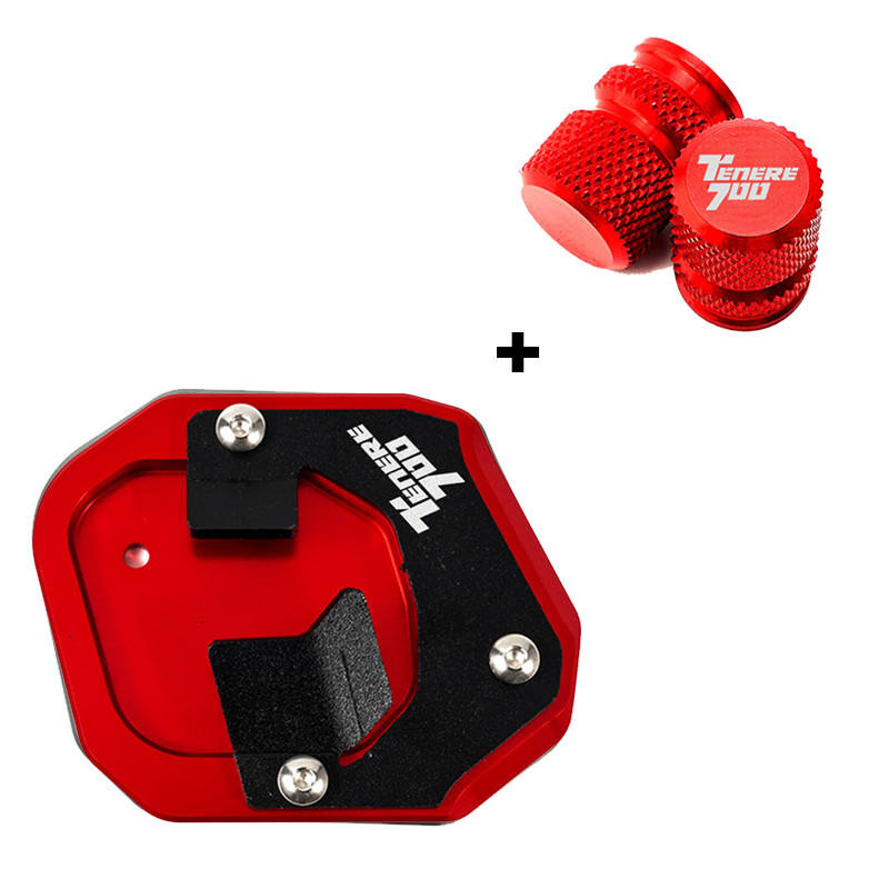 Pre Yamaha Tenere 700 2019 2020 2021 2022 Príslušenstvo pre motocykle CNC stojan na predĺženie nôh bočný stojan Zväčšovacia podložka Tenere700