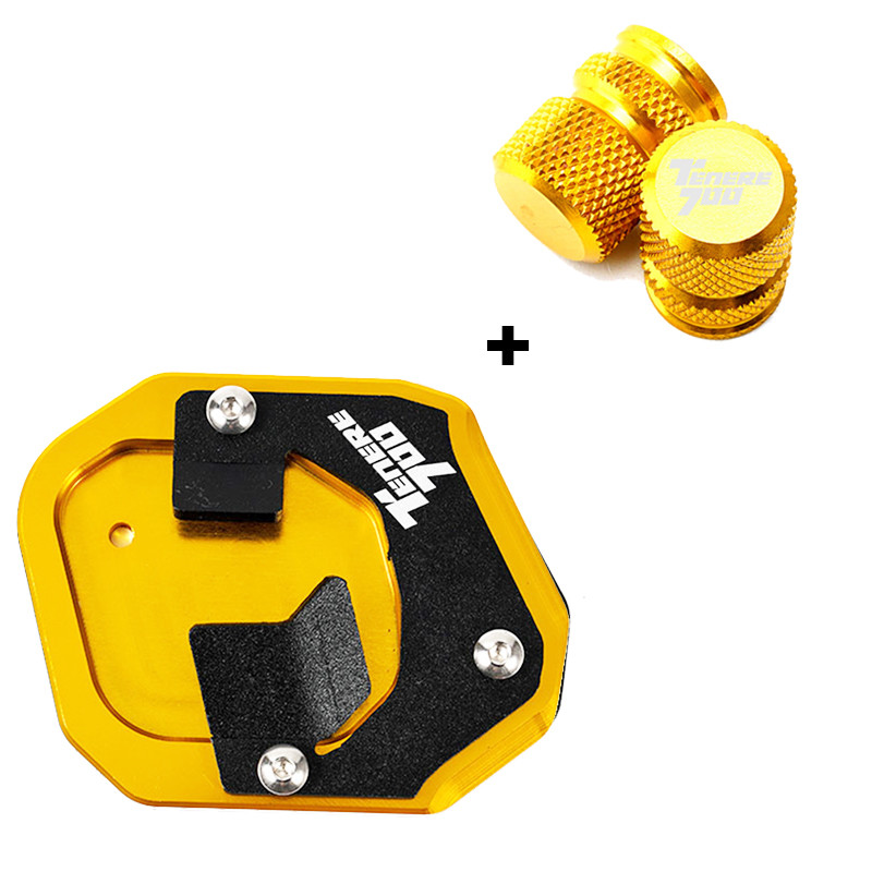 Pre Yamaha Tenere 700 2019 2020 2021 2022 Príslušenstvo pre motocykle CNC stojan na predĺženie nôh bočný stojan Zväčšovacia podložka Tenere700