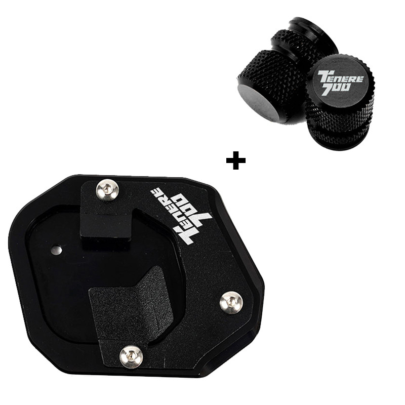 Pre Yamaha Tenere 700 2019 2020 2021 2022 Príslušenstvo pre motocykle CNC stojan na predĺženie nôh bočný stojan Zväčšovacia podložka Tenere700