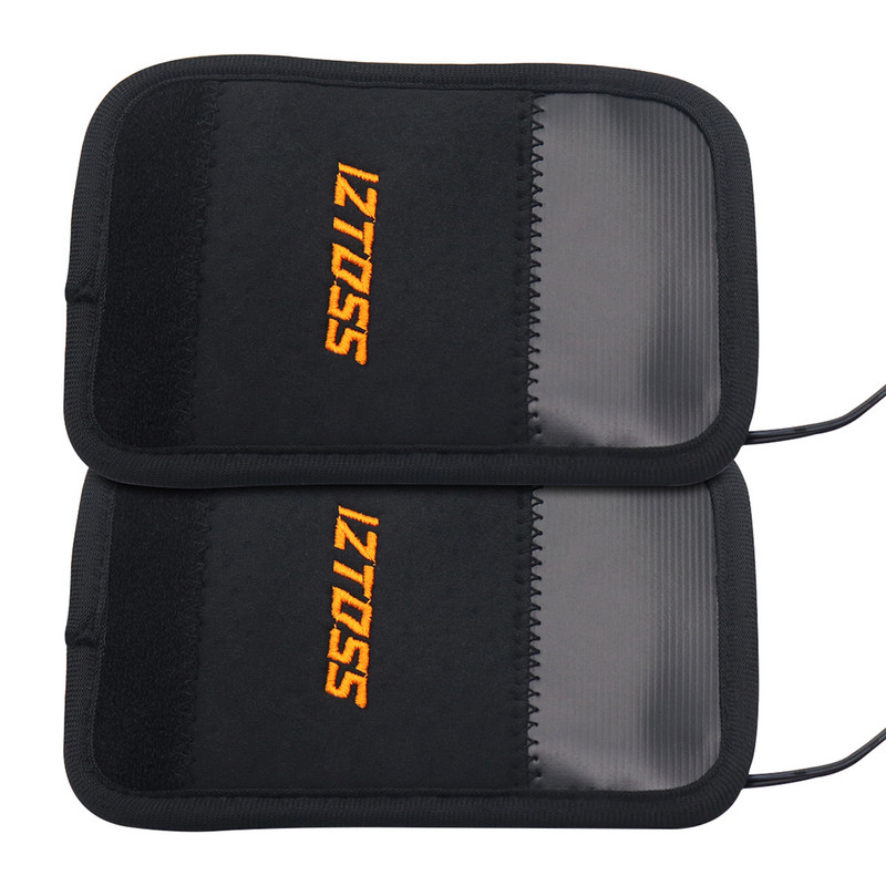 2PCS USB podesivi motocikl Vruća žica Grijane ručke Rukavice Napajane Vodootporne 3 brzine Zimske Tople grijane ručke