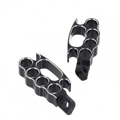 60% dropshipping!! 2 ks opierok na nohy z odolného hliníka pre motocyklové stupačky, pedále kompatibilné s fxcw xl883n xl1200n