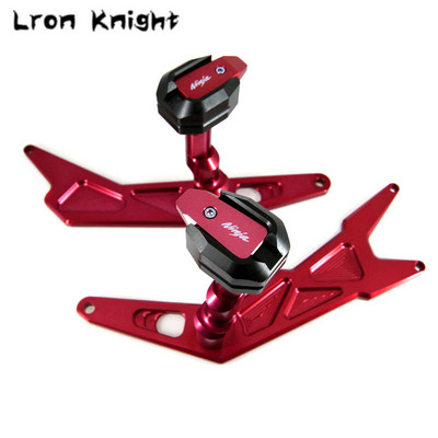 Pre KAWASAKI NINJA250 NINJA300 NINJA 250 300 Ochrana proti pádu z motocykla, posuvník rámu, ochranný kryt kapotáže, protinárazová podložka