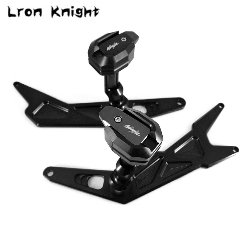 Pre KAWASAKI NINJA250 NINJA300 NINJA 250 300 Ochrana proti pádu z motocykla, posuvník rámu, ochranný kryt kapotáže, protinárazová podložka