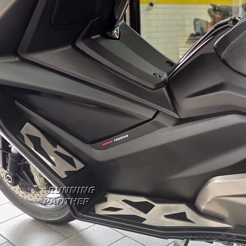 Új motorkerékpár hátsó utas lábtartók lábtartók lábtartó lábtámaszok pedáltartó KYMCO AK550 AK 550 2017 2018 2019 2020