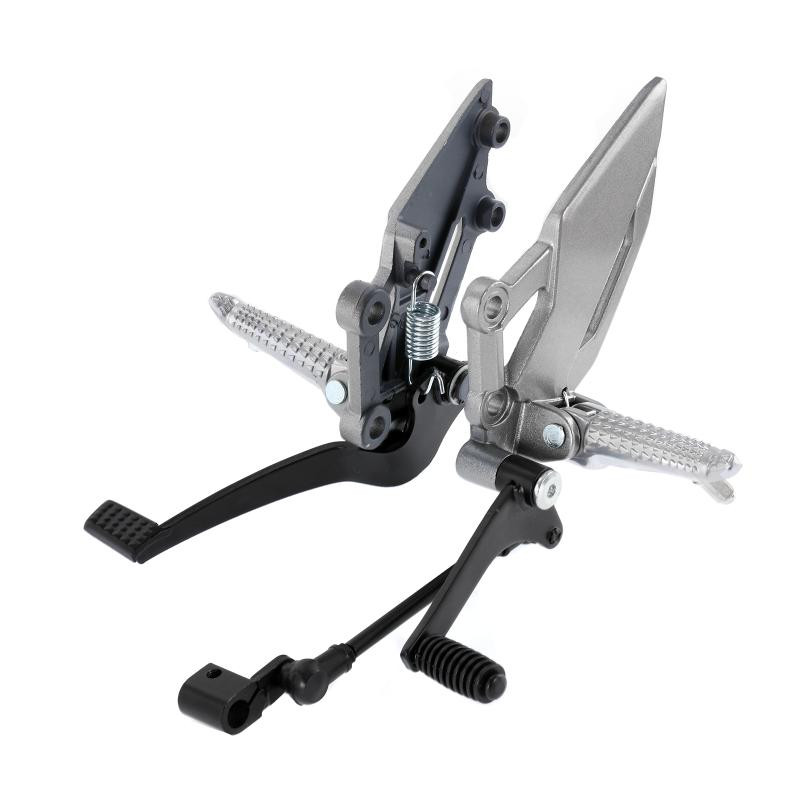 Motorkerékpár-tartozékok 2db/páros pedálváltó motorkerékpár váltókar tartó KAWASAKI NINJA alumínium tartókonzolhoz