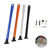 Bočný parkovací stojan + pružina pre motocykel, CNC kovaný zliatina pre EXC, EXC-F, XC, XC-F, XC-W, EXC-R, XCF-W, EXCF, XCW, XCR-W