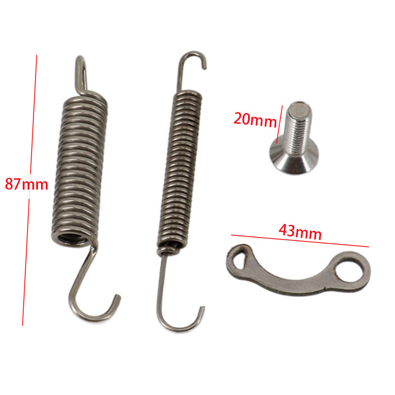 Bočný parkovací stojan + pružina pre motocykel, CNC kovaný zliatina pre EXC, EXC-F, XC, XC-F, XC-W, EXC-R, XCF-W, EXCF, XCW, XCR-W