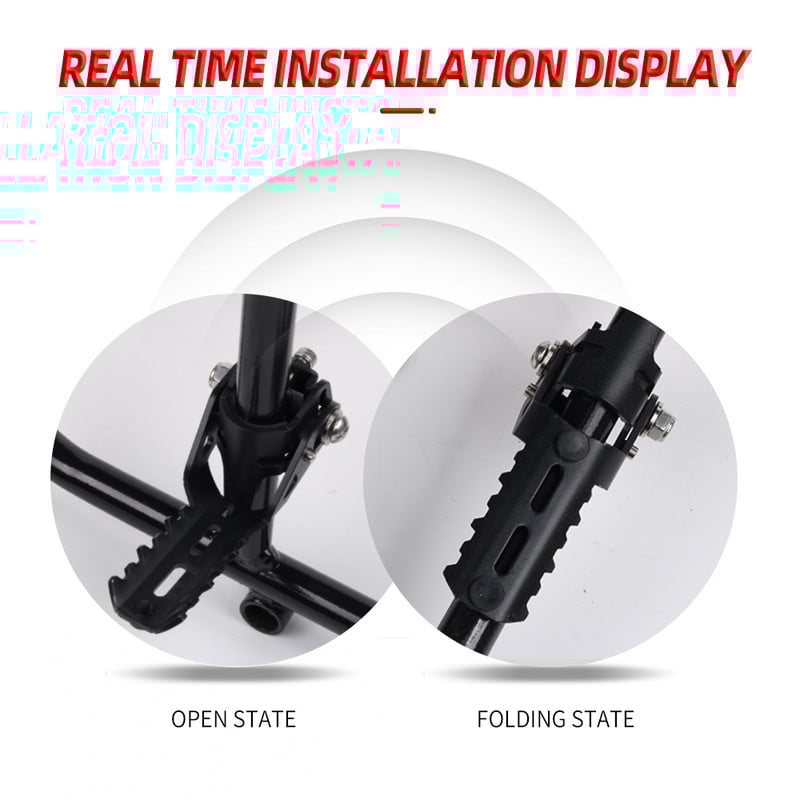 Pre LONCIN VOGE 300 RALLY 300RALLY 300GY GY 300 GY Príslušenstvo pre motocykle Predné stupačky, opierky nôh, svorky na stupačky, pedále