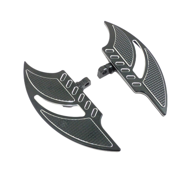 Motocyklové CNC stupačky, mužské pedále na opierky nôh, čierne podlahové dosky pre Harley Touring Street Glide Road King Sportster 883 1200XL