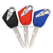 Bal és jobb üres kulcs vágatlan penge: KAWASAKI ZX6R ZX636R ZX7 ZX9R ZX10R ZX12R ZX14R ZXR250 ZXR400 ZZR400 ZZR600 ZZR1400 ZRX1200