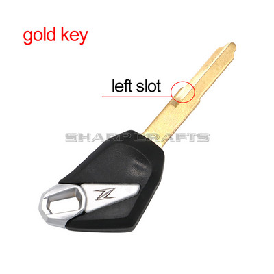 Bal és jobb üres kulcs vágatlan penge: KAWASAKI ZX6R ZX636R ZX7 ZX9R ZX10R ZX12R ZX14R ZXR250 ZXR400 ZZR400 ZZR600 ZZR1400 ZRX1200