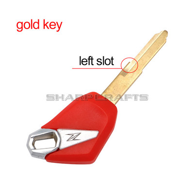 Bal és jobb üres kulcs vágatlan penge: KAWASAKI ZX6R ZX636R ZX7 ZX9R ZX10R ZX12R ZX14R ZXR250 ZXR400 ZZR400 ZZR600 ZZR1400 ZRX1200