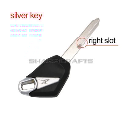 Bal és jobb üres kulcs vágatlan penge: KAWASAKI ZX6R ZX636R ZX7 ZX9R ZX10R ZX12R ZX14R ZXR250 ZXR400 ZZR400 ZZR600 ZZR1400 ZRX1200