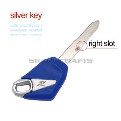 Bal és jobb üres kulcs vágatlan penge: KAWASAKI ZX6R ZX636R ZX7 ZX9R ZX10R ZX12R ZX14R ZXR250 ZXR400 ZZR400 ZZR600 ZZR1400 ZRX1200