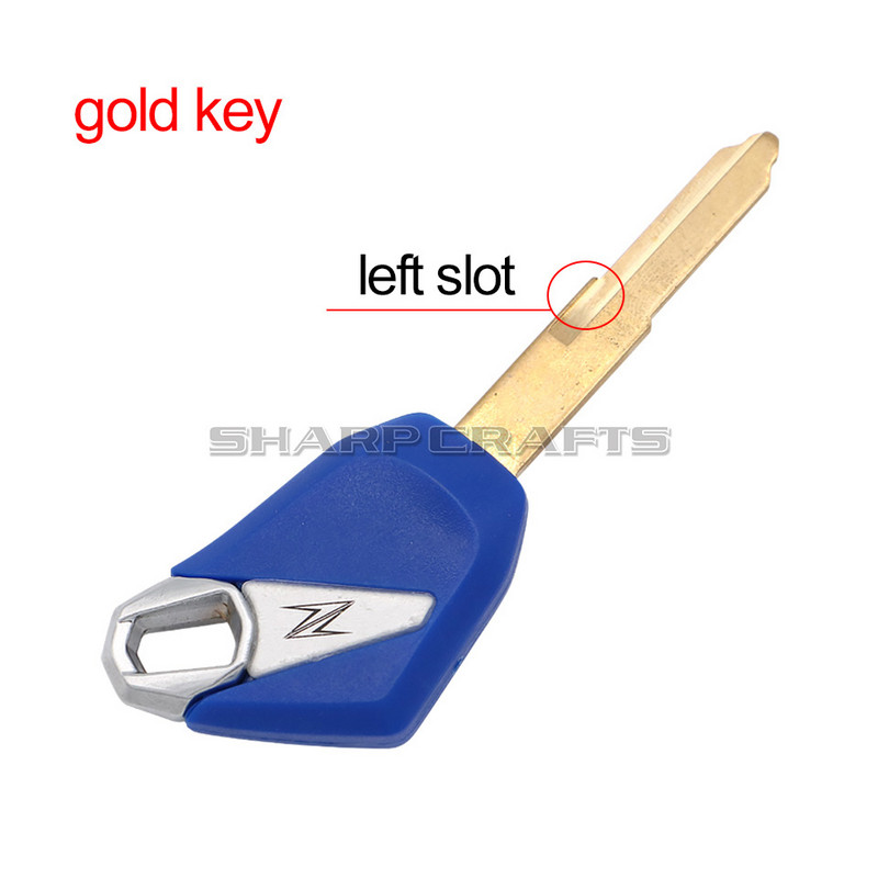 Bal és jobb üres kulcs vágatlan penge: KAWASAKI ZX6R ZX636R ZX7 ZX9R ZX10R ZX12R ZX14R ZXR250 ZXR400 ZZR400 ZZR600 ZZR1400 ZRX1200