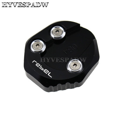 Motorkerékpár támasztótámasz hosszabbító pad oldalsó állvány nagyító lemez Honda Rebel CMX 300 500 CMX300 CMX500 2017 2018 2019 2020 2021