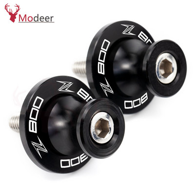 Мотоциклетни CNC алуминиеви аксесоари Swingarm Макари плъзгач 8 мм стойка винтове за KAWASAKI Z 800 z800 2013-2016 с ЛОГОТО на Z800