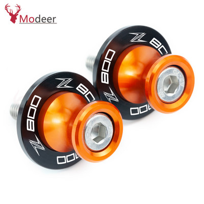 Мотоциклетни CNC алуминиеви аксесоари Swingarm Макари плъзгач 8 мм стойка винтове за KAWASAKI Z 800 z800 2013-2016 с ЛОГОТО на Z800