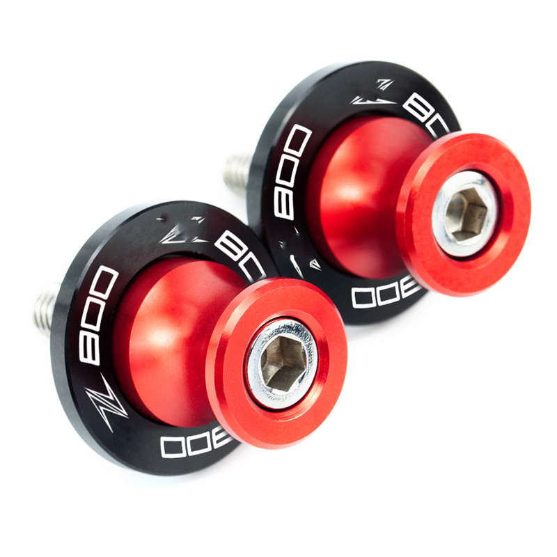 Мотоциклетни CNC алуминиеви аксесоари Swingarm Макари плъзгач 8 мм стойка винтове за KAWASAKI Z 800 z800 2013-2016 с ЛОГОТО на Z800