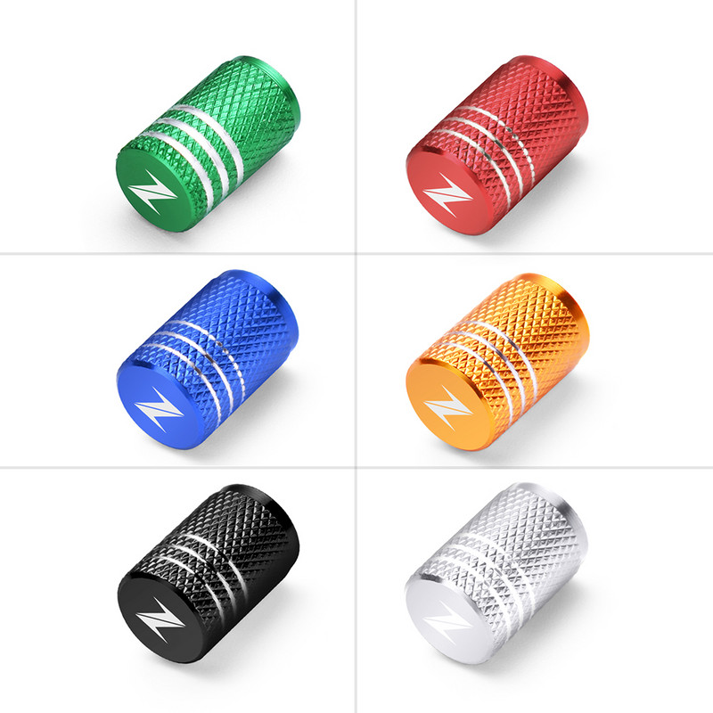 Pre KAWASAKI Z750 Z650 Z400 ZX6R ZX10R ZX14R Príslušenstvo pre motocykle, krytky ventilov pneumatík s CNC vzduchotesnými krytmi, prachotesné krytky.