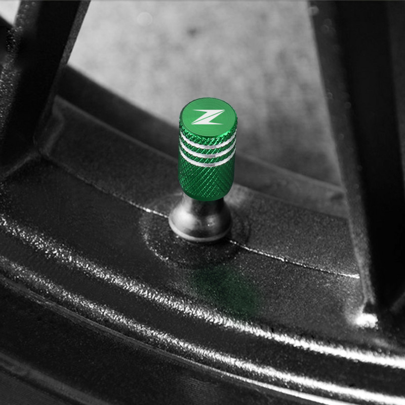 Pre KAWASAKI Z750 Z650 Z400 ZX6R ZX10R ZX14R Príslušenstvo pre motocykle, krytky ventilov pneumatík s CNC vzduchotesnými krytmi, prachotesné krytky.