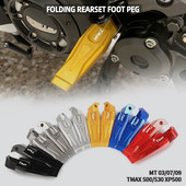 MT03 MT07 MT09 Skladacie zadné stupačky pre motocykel YAMAHA TMAX500 TMAX530 TMAX 500 530 XP500 XP 500 MT-07 MT-09 MT 03 07 09