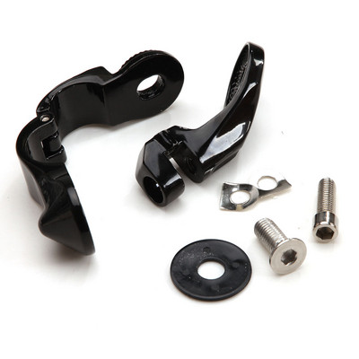 Nastaviteľné 32 mm 1,25" motocyklové krátke šikmé diaľničné ochranné stupačky pre Harley Touring Honda univerzálne krátke stupačky