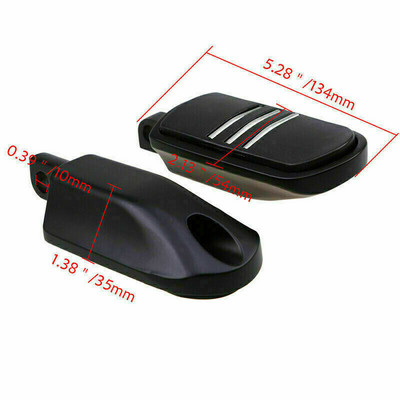 Nastaviteľné 32 mm 1,25" motocyklové krátke šikmé diaľničné ochranné stupačky pre Harley Touring Honda univerzálne krátke stupačky