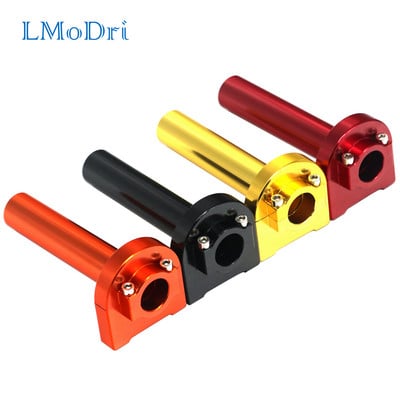 LMoDri Universal 7/8" mâner pentru clapetă de accelerație pentru motociclete 22mm CNC aluminiu mâner Accelerator Moped Scooter Dirt Bike Piesa de reparare