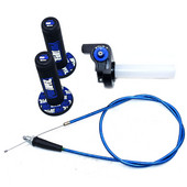 Mânere pentru motociclete cu 1/4 viteză de rotație rapidă, cablu de accelerație de 1200 MM, pentru piese de motocross pentru ghidon PRO TAPER Dirt Pit Bike