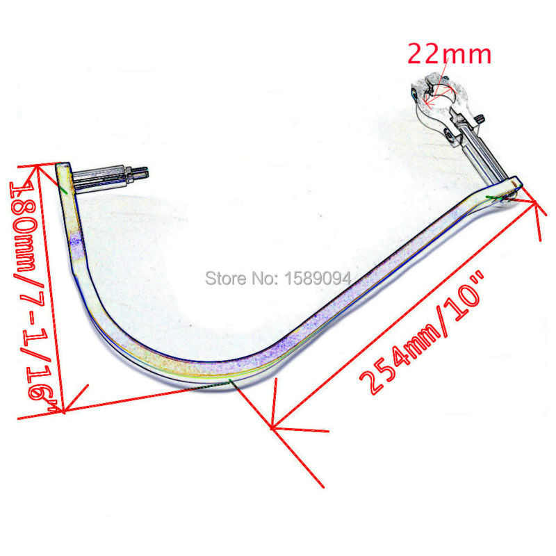 Hliníkové chrániče rúk na motocykle, motocyklové, motokrosové, dirtbike, MX, ATV, chrániče riadidiel pre motocykle 22 mm