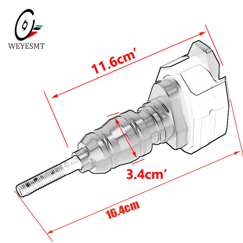 Kiváló minőségű motorkerékpár ütközésvédő CNC motorburkolat váz csúszkák YAMAHA FZ1 FZ1N FZ6 FZ6N FZ8 FZ8N MT03 R3 MT09 13-18