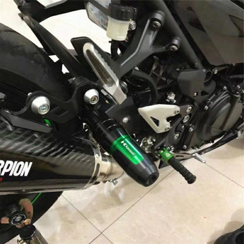 За Kawasaki Z1000 Z1000R Z1000SX Мотоциклет CNC Алуминиеви краш накладки Плъзгачи на ауспуха Краш протектор с лого
