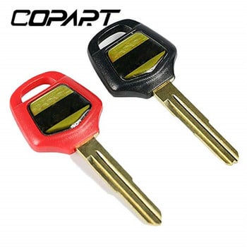 Αξεσουάρ μοτοσικλέτας Άκοπη λεπίδα Embryo Blank Key Black Red For Honda Goldwing GL 1800 F6B GL1800 GL1000 GL1200 GL1500