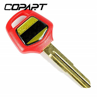 Motorkerékpár tartozékok Vágatlan penge embrió üres kulcs fekete piros Honda Goldwing GL 1800 F6B GL1800 GL1000 GL1200 GL1500