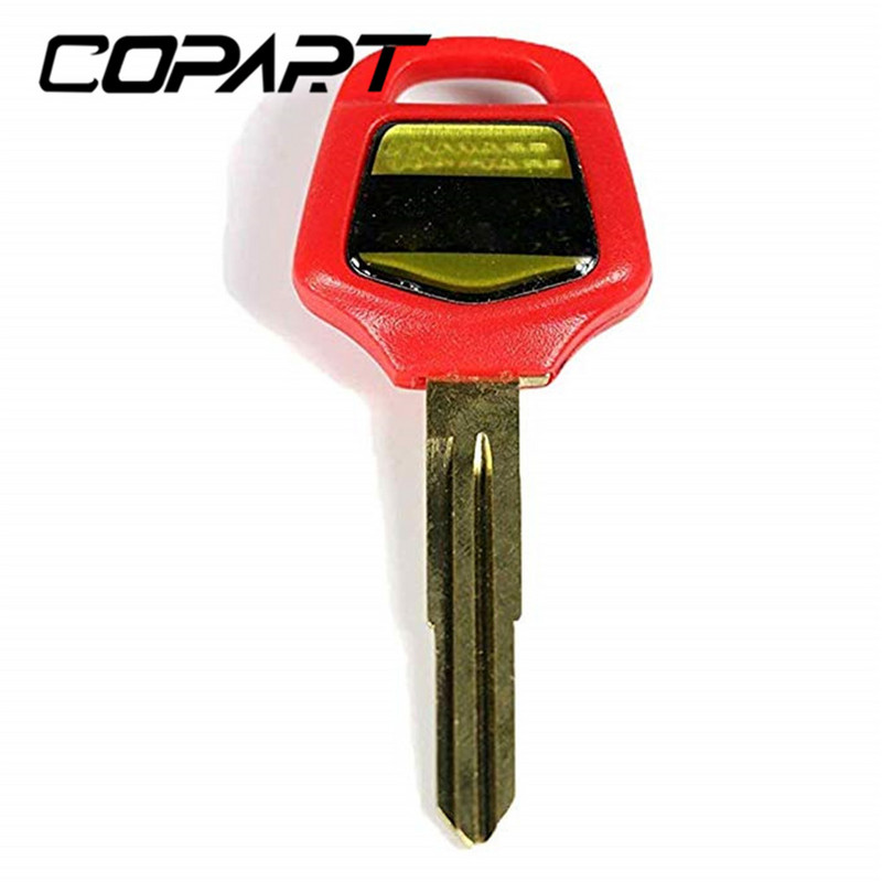 Motorkerékpár tartozékok Vágatlan penge embrió üres kulcs fekete piros Honda Goldwing GL 1800 F6B GL1800 GL1000 GL1200 GL1500