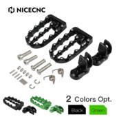 Motocyklové 360° nastaviteľné stupačky pre Kawasaki KLR650 1987-2018 2017 KLR 650, široké stupačky, pedál