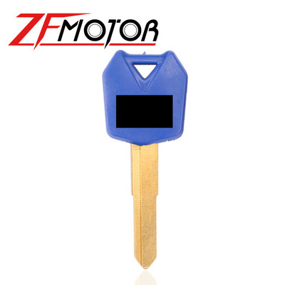 Motorkerékpár kulcs üres vágatlan penge Kawasaki ZX6R ZX9R ZX10R ZXR250 ZXR400 ZZR400 ZZR600 VN250 ZR400 EX250 BN125 ZL600 VN1500