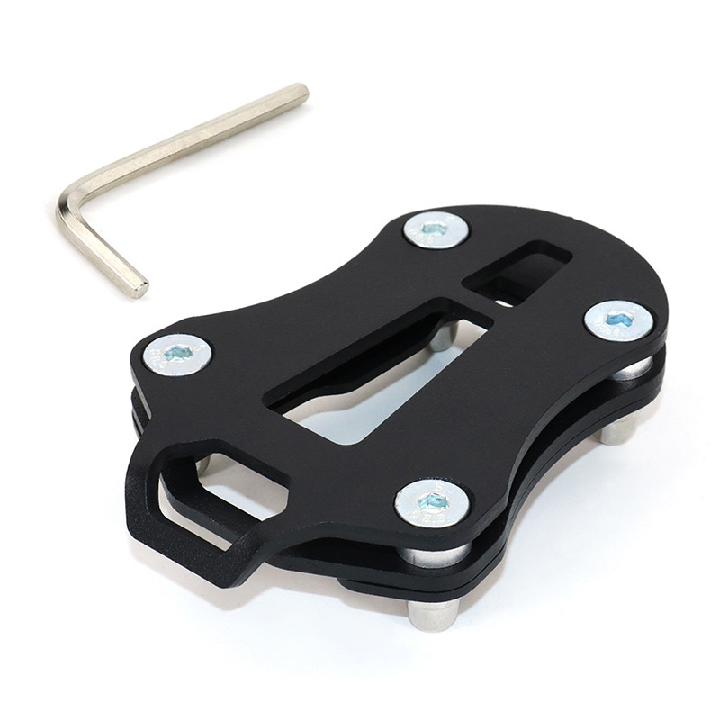 Alkalmas a Honda CRF300L 2021-2022 CRF300L Rally 2021-2022 Kickstand oldalsó cipő lábtartókhoz, állvány hosszabbító nagyító pate pad