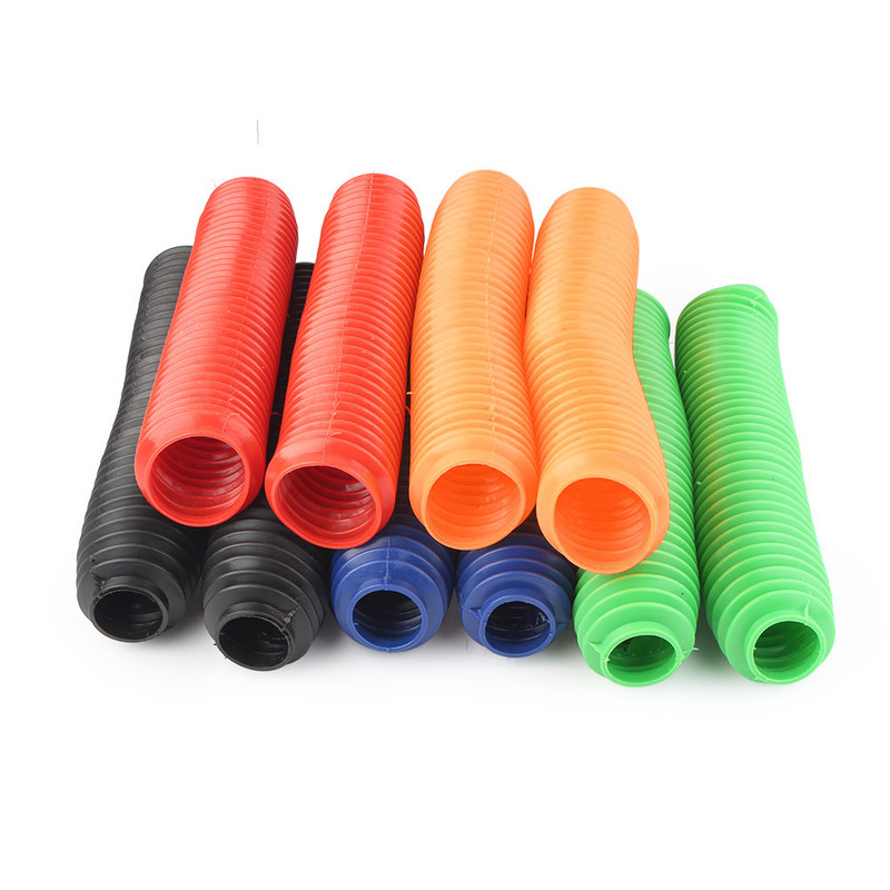 Első villa lengéscsillapító porvédők lábszárvédő csizma gumi Honda XLR250 & EXC EXCF XC XCF SX SXF CRF XR YZF WRF KXF KLX DRZ Dirt Bike