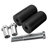 1 set de glisoare universale mari pentru cadru pentru motociclete, stick de lipici anti-coliziune