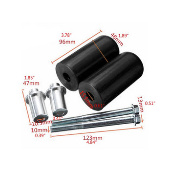 1 Σετ Universal Large Frame Sliders Sliders Anti Crash Protector Glue Stick