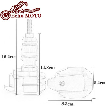 Για SUZUKI GSX-S 750 GSX-S 1000 GSX-S750 GSX-S1000 GSXS προστατευτικό πλαίσιο προστασίας από πτώση Προστατευτικό φέρινγκ ολίσθησης προστατευτικό αντικραδασμικού μαξιλαριού