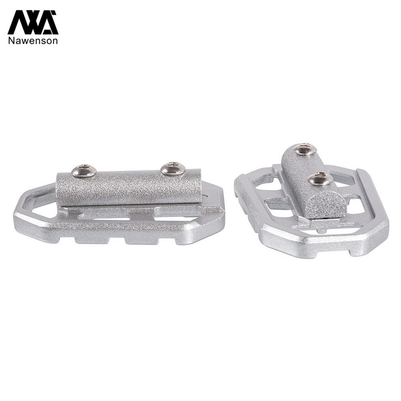 Motorkerékpár lábtartó nagyító motoros lábpedál első csapok szélesítő lemez R1200GS/R1250GS/F750GS/F850GS-hez G310GS 2017-2019