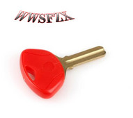 Fekete/piros motorkerékpár üres kulcs vágatlan penge Bmw K1300S F800 R1200GS K1200R R1200RT Moto Embryo üres kulcsok beépíthetők