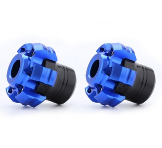 universalus CNC purvo duobės dviračių apsaugos kroso ratų trinkelės motociklo išmetimo rėmo slankikliai moto apsauga motociklo avarijos trinkelės