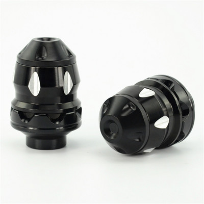 universalus CNC purvo duobės dviračių apsaugos kroso ratų trinkelės motociklo išmetimo rėmo slankikliai moto apsauga motociklo avarijos trinkelės