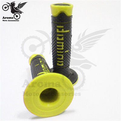 Farebné univerzálne 22MM rukoväte na riadidlá motocykla, gumené rukoväte na pretekárske motocross, príslušenstvo pre Honda, Suzuki, Yamaha, KTM, Domino, Dirtbike, rukoväte na pitbike, diely na pitbike, rukoväte na riadidlá motocykla