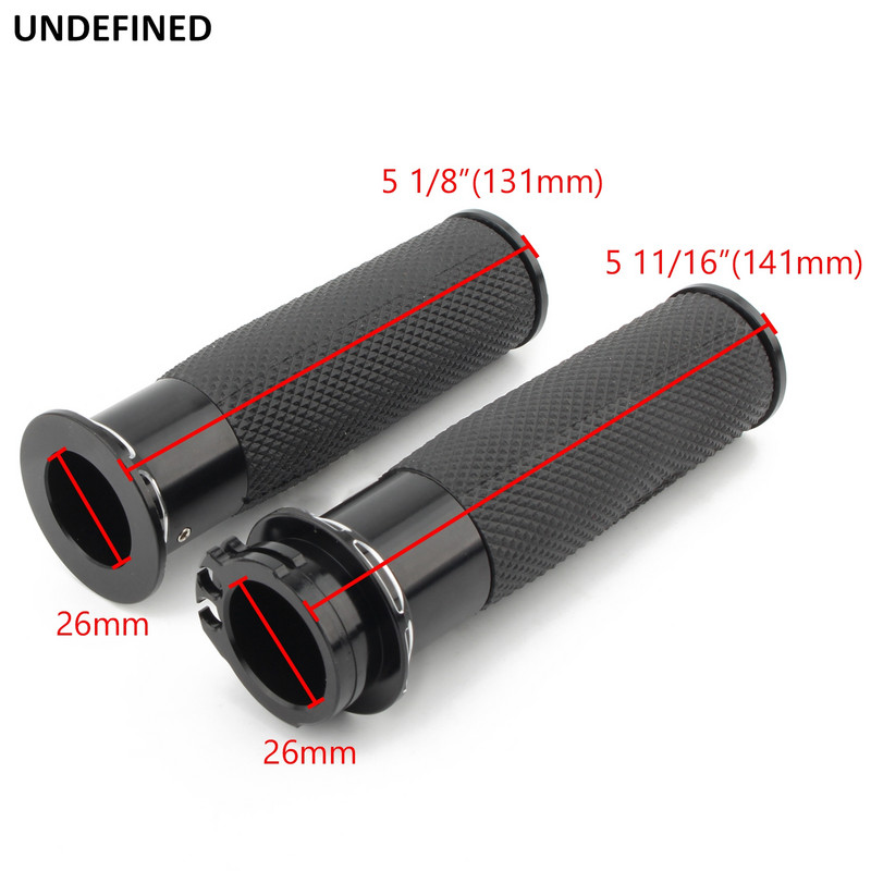 1" 25 mm rukoväť riadidiel motocykla hliníkové rukoväte pre Harley Touring Road King Dyna Softail Fatboy VRSC Sportster XL XR